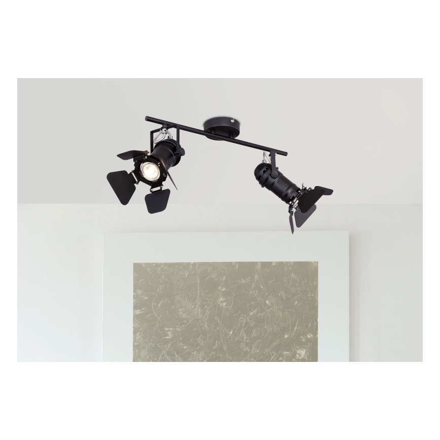 Globo - Точковий світильник 2xGU10/50W/230V