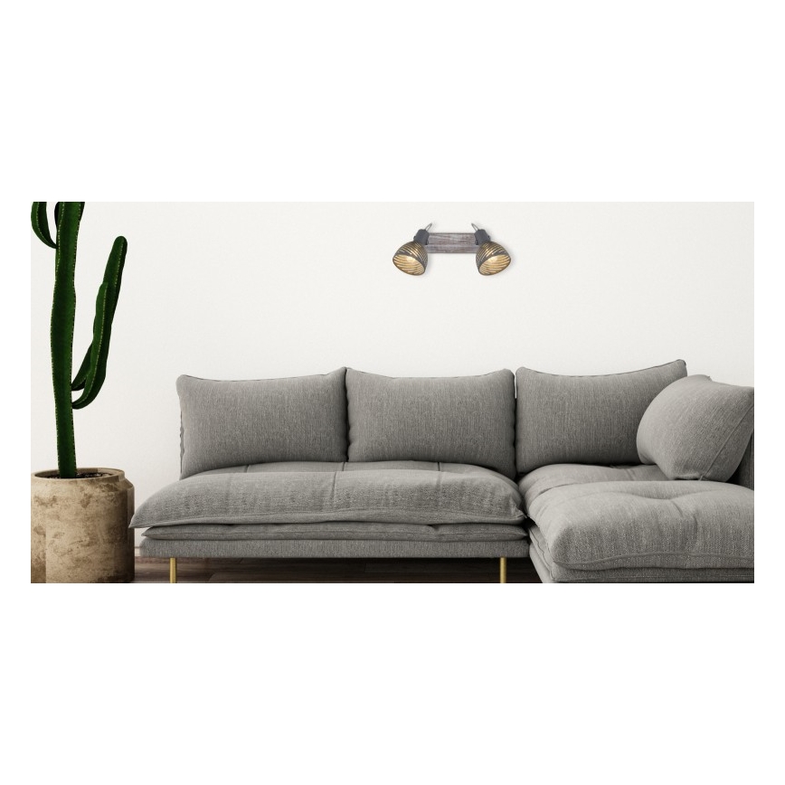 Globo - Точковий світильник 2xE27/40W/230V