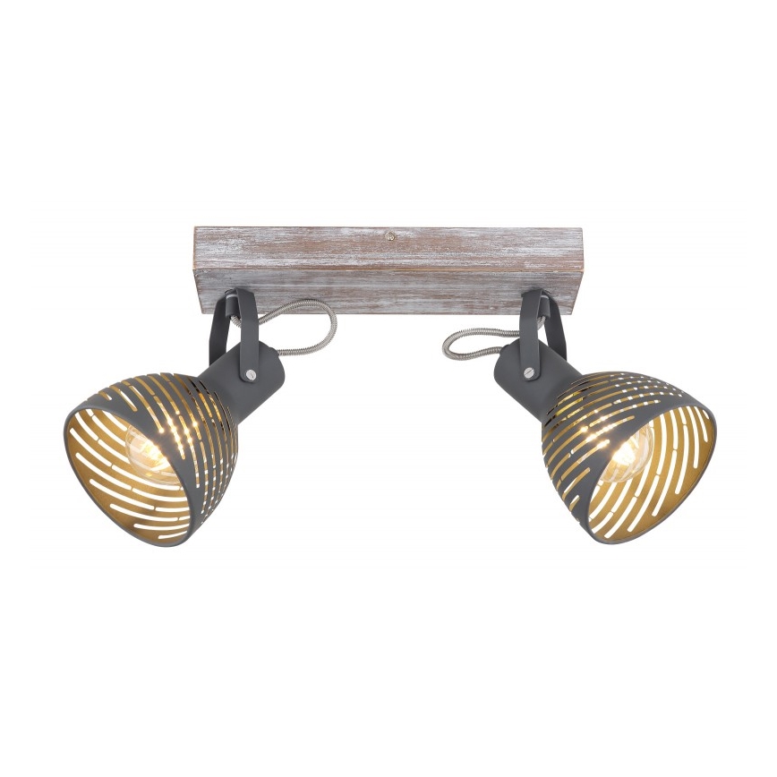 Globo - Точковий світильник 2xE27/40W/230V