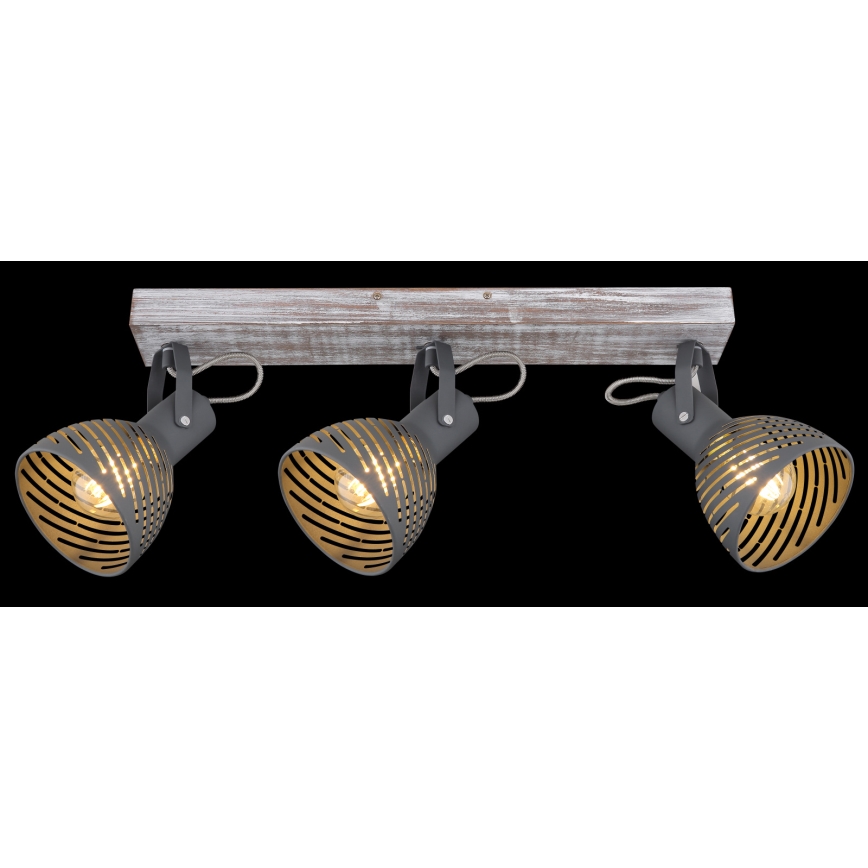 Globo - Точечный светильник 3xE27/40W/230V