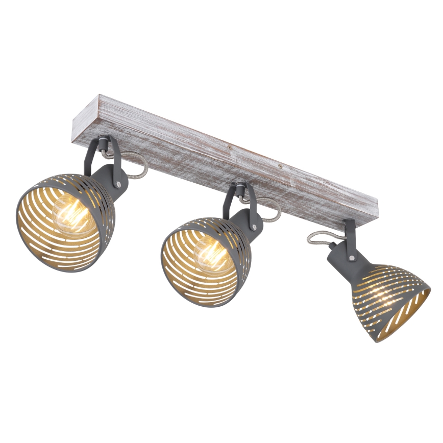 Globo - Точечный светильник 3xE27/40W/230V