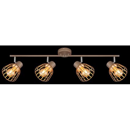 Globo - Точечный светильник 4xE27/40W/230V