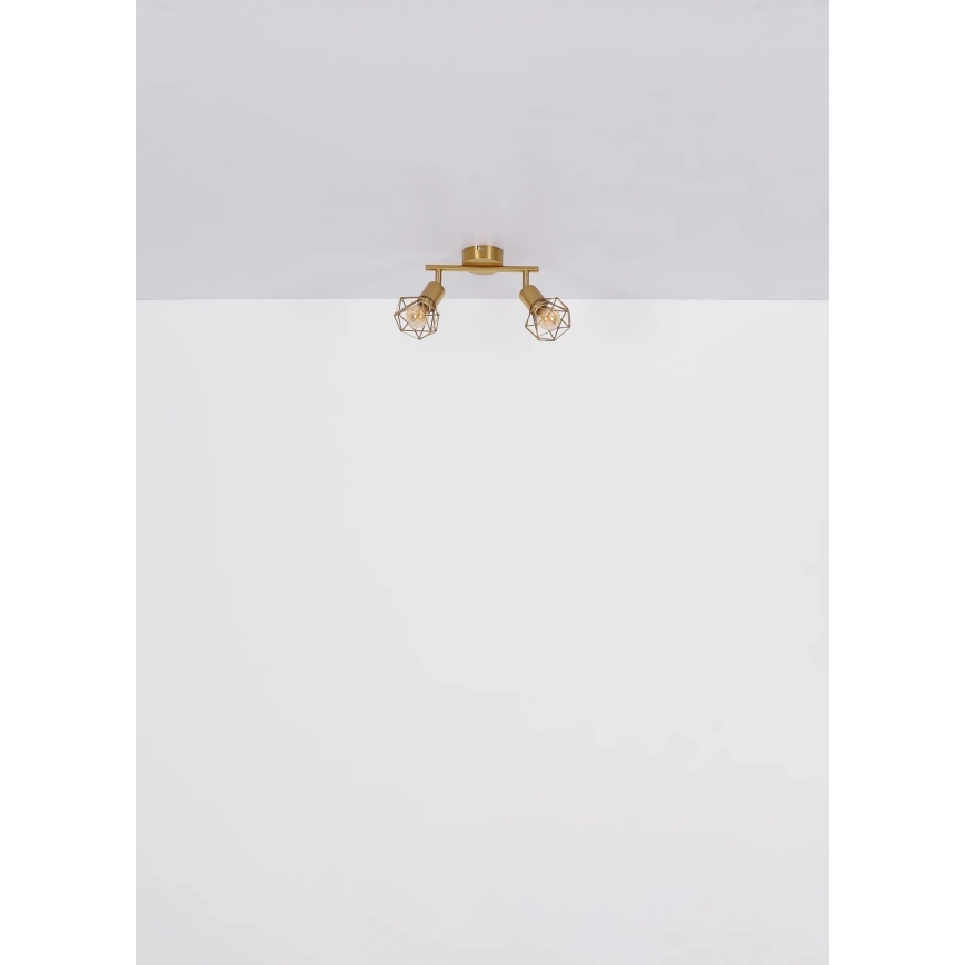 Globo - Точковий світильник 2xE14/40W/230V золотий