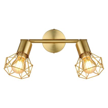Globo - Точковий світильник 2xE14/40W/230V золотий