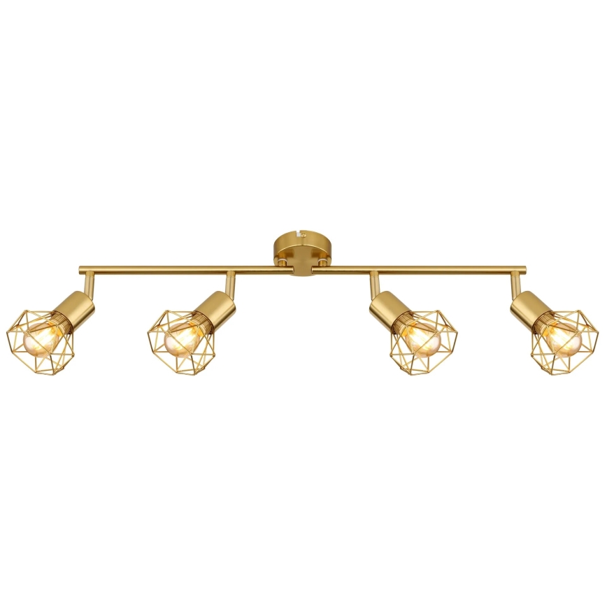 Globo - Точковий світильник 4xE14/40W/230V золотий