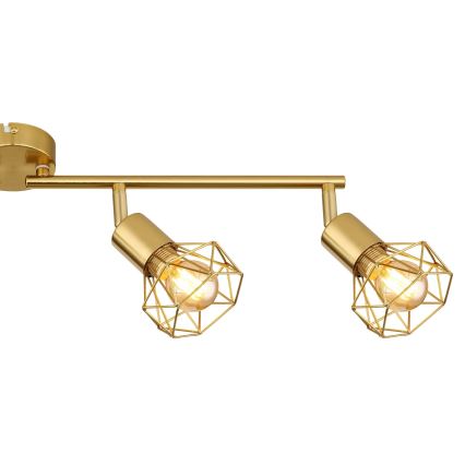 Globo - Точковий світильник 4xE14/40W/230V золотий