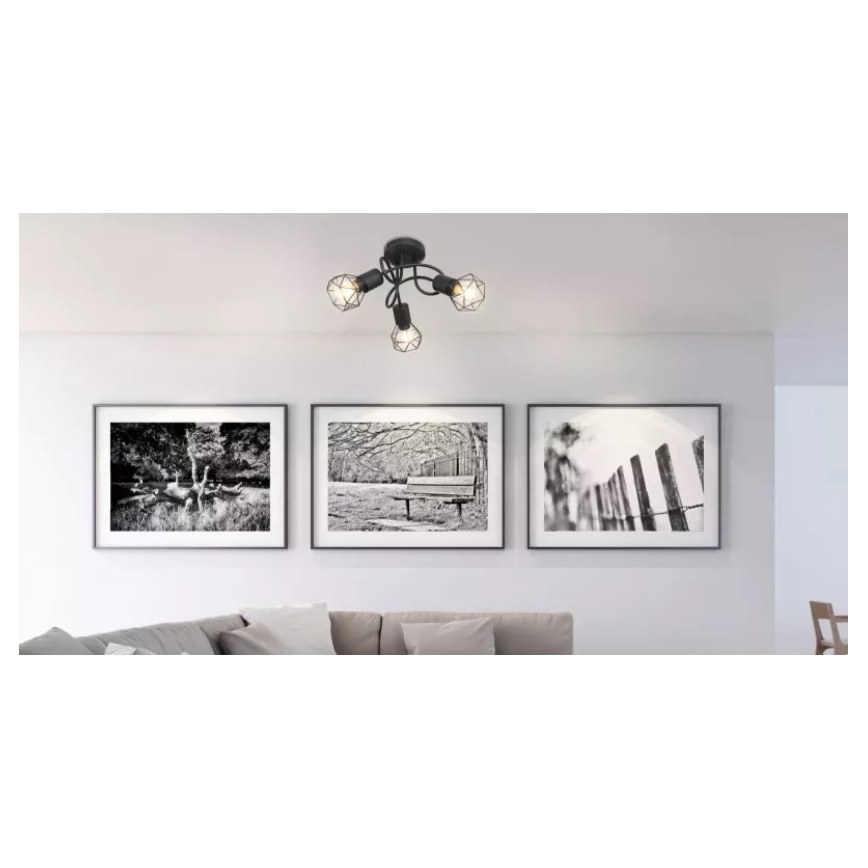 Globo 54802S-3D - Припотолочная люстра XARA 3xE14/40W/230V