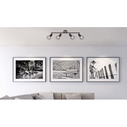 Globo - Точечный светильник XARA 4xE14/40W/230V