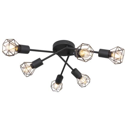 Globo 54802S-6 - Припотолочная люстра XARA 6xE14/40W/230V