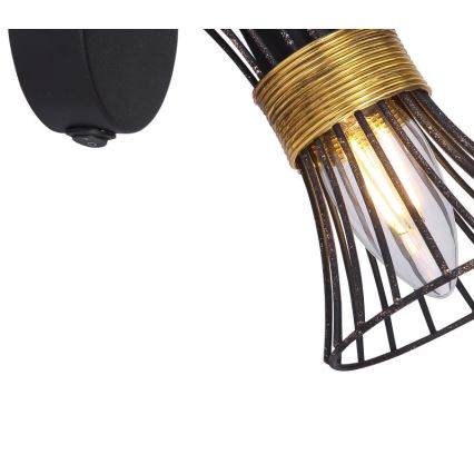 Globo 54814-1 - Настенный прожектор PURRA 1xE14/40W/230V