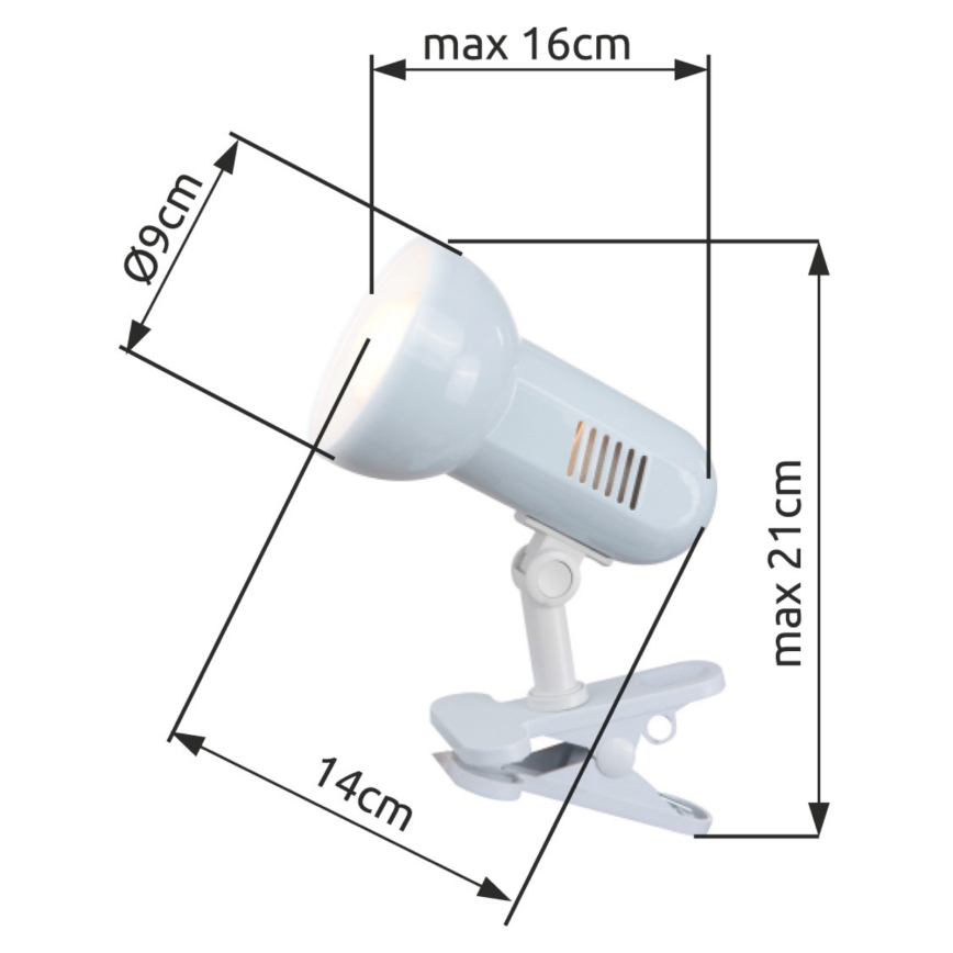 Globo - Настольная лампа 1xE27/40W/230V