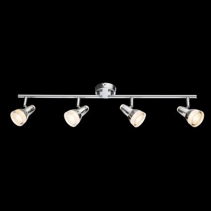 Globo - Точковий LED світильник 4xLED/4W/230V блискучий хром