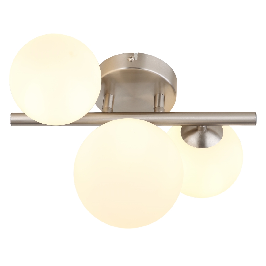 Globo - Пристельова LED люстра RIHA 3xG9/3,5W/230V матовий хром