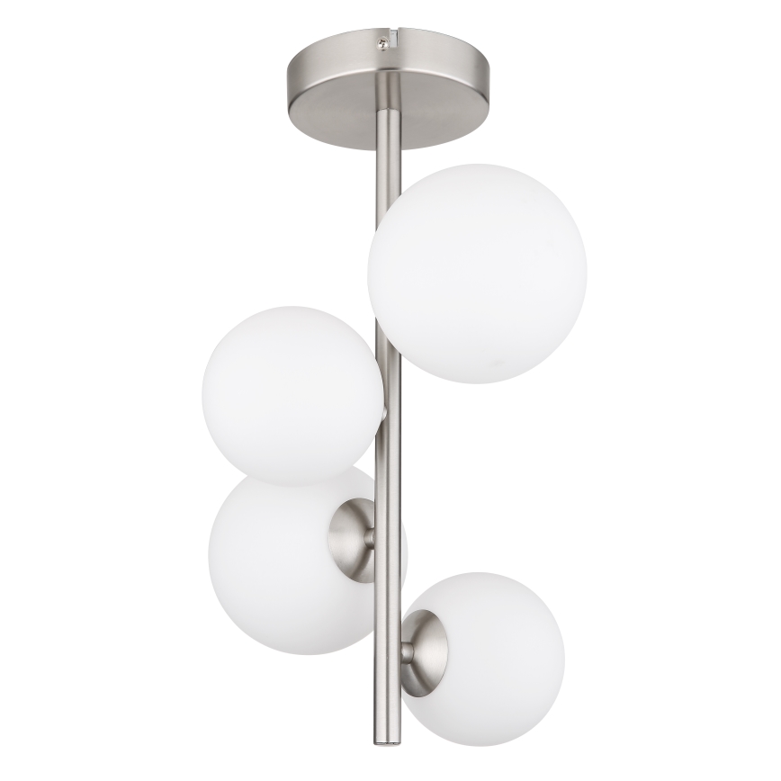 Globo - Светодиодная люстра на штанге 4xG9/3W/230V матовый хром