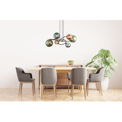 Globo - Светодиодная подвесная люстра 6xG9/3,5W/230V