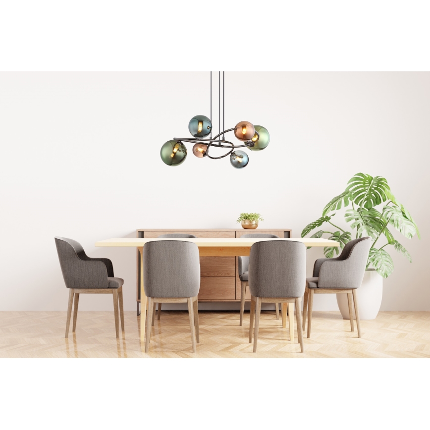 Globo - Светодиодная подвесная люстра 6xG9/3,5W/230V