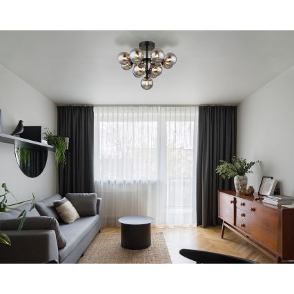 Globo - Пристельова люстра 13xG9/5W/230V діаметр 56 см чорний