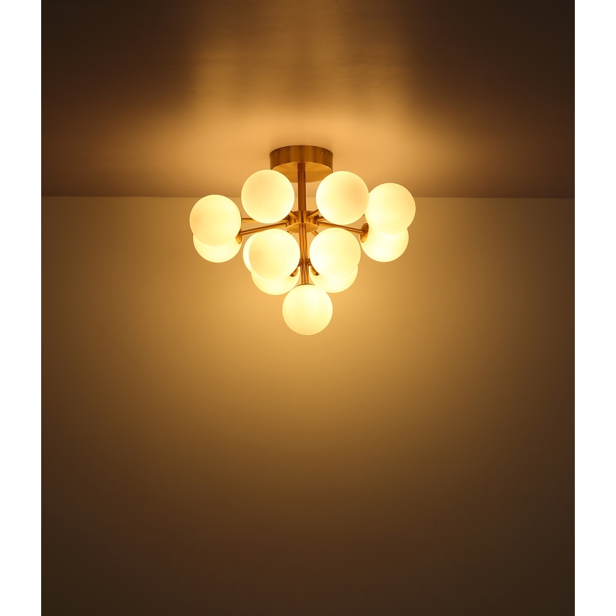 Globo - Пристельова люстра 13xG9/5W/230V діаметр 56 см чорний