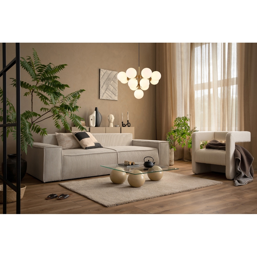 Globo - Підвісна люстра 13xG9/5W/230V діаметр 56 см золотий