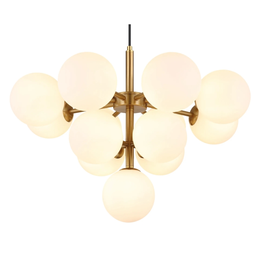 Globo - Підвісна люстра 13xG9/5W/230V діаметр 56 см золотий