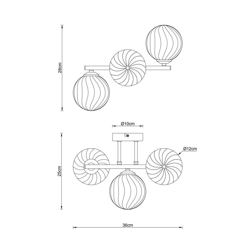 Globo - Бра 3xG9/4W/230V