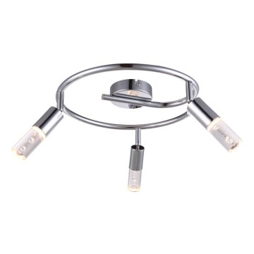 Globo 56199-3 - Точковий LED світильник PERU 3xLED/4W/230V