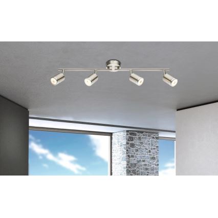 Globo - LED точковий світильник 4xLED/4W/230V 3000K