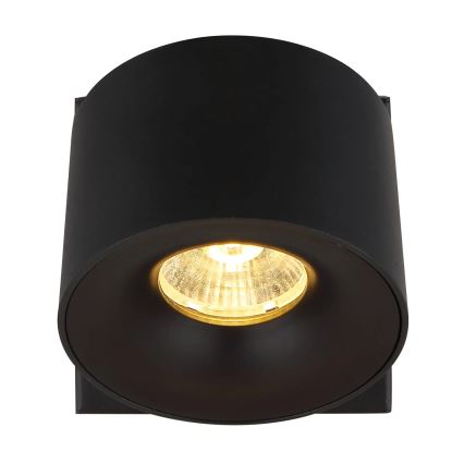 Globo - Светодиодный настенный точечный светильник LED/6W/230V черный
