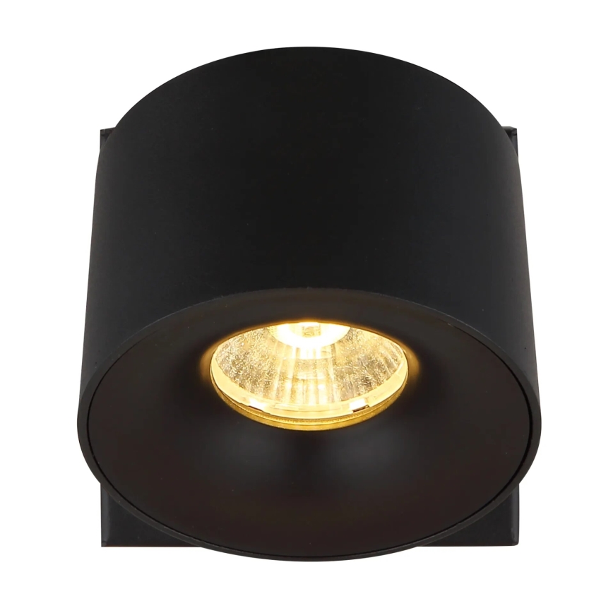 Globo - Светодиодный настенный точечный светильник LED/6W/230V черный