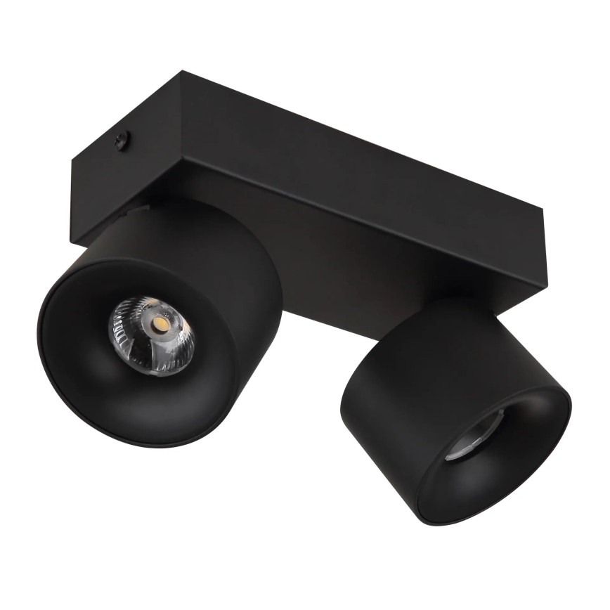 Globo - Світлодіодний точковий світильник 2xLED/6W/230V чорний