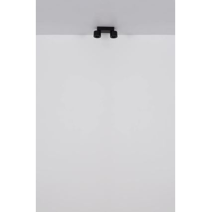 Globo - Світлодіодний точковий світильник 2xLED/6W/230V чорний