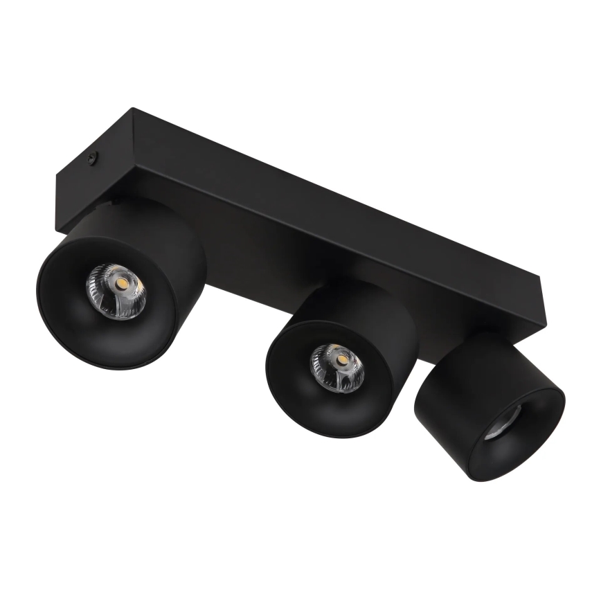 Globo - Світлодіодний точковий світильник 3xLED/6W/230V чорний