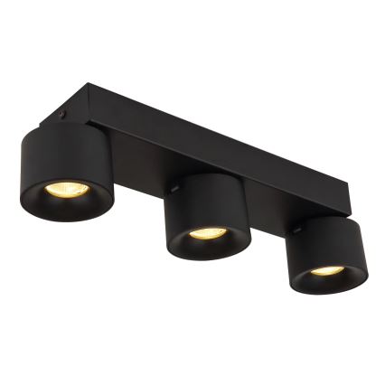 Globo - Світлодіодний точковий світильник 3xLED/6W/230V чорний