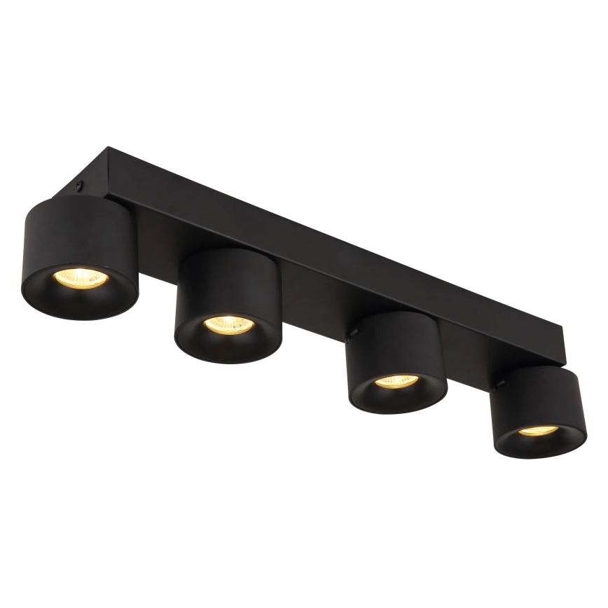 Globo - Светодиодный точечный светильник 4xLED/6W/230V черный