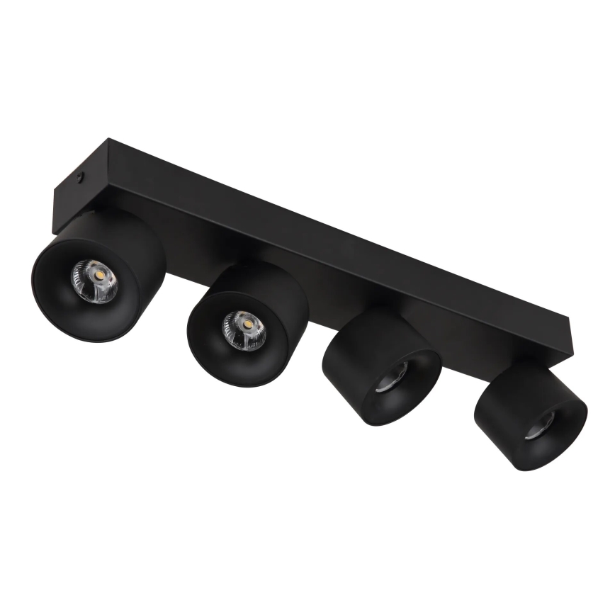 Globo - Світлодіодний точковий світильник 4xLED/6W/230V чорний