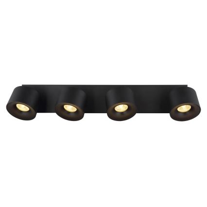 Globo - Світлодіодний точковий світильник 4xLED/6W/230V чорний