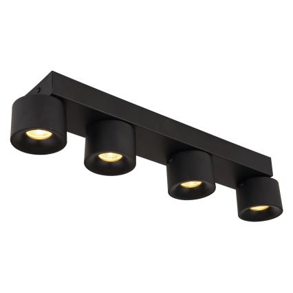 Globo - Світлодіодний точковий світильник 4xLED/6W/230V чорний