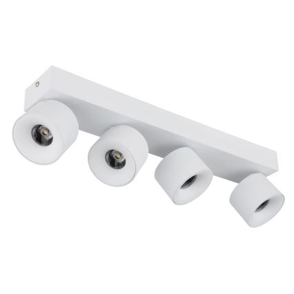 Globo - Світлодіодний точковий світильник 4xLED/6W/230V білий