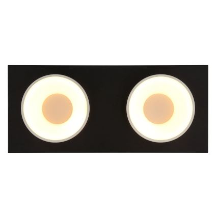 Globo - LED стельовий світильник LED/24W/230V 3000K 46x20 cm бежевий