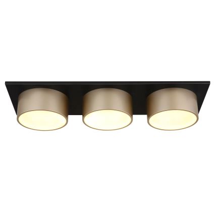 Globo - LED стельовий світильник LED/24W/230V 3000K 58x20 cm бежевий