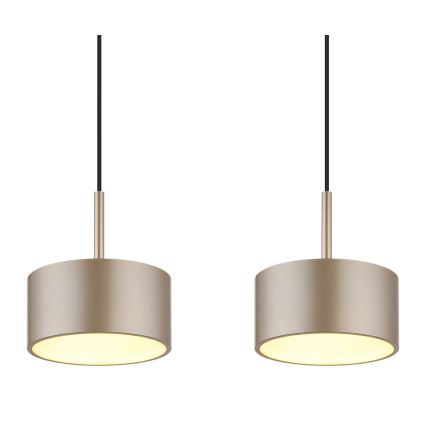 Globo - LED-люстра на тросе LED/40W/230V 3000K, латунь