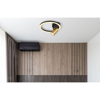 Globo - Світлодіодний настінний точковий світильник 1xGU10/5W/230V + LED/12W/230V