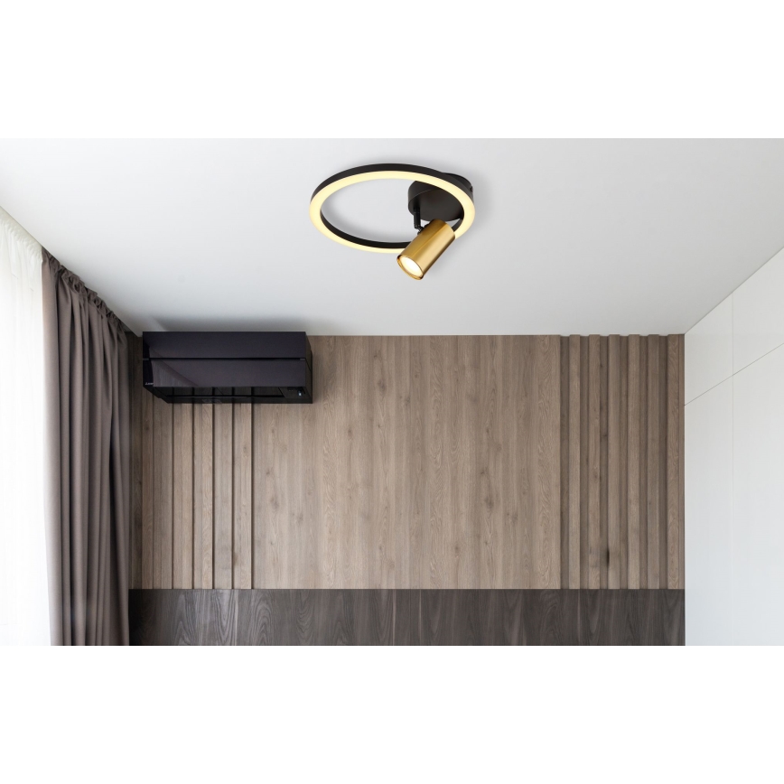Globo - Світлодіодний настінний точковий світильник 1xGU10/5W/230V + LED/12W/230V