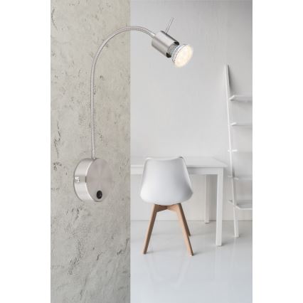 Globo - Гнучка настільна лампа 1xGU10/35W/230V