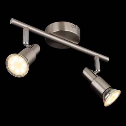 Globo - Светодиодный точечный светильник 2xGU10/3W/230V