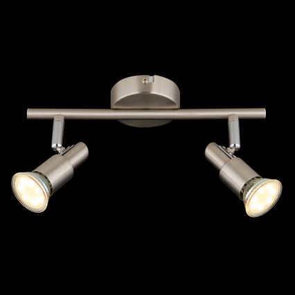 Globo - Світлодіодний точковий світильник 2xGU10/3W/230V