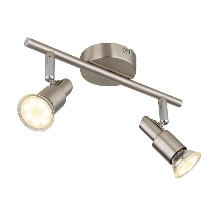 Globo - Світлодіодний точковий світильник 2xGU10/3W/230V