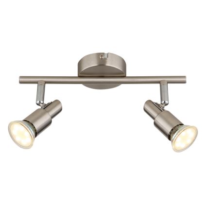 Globo - Світлодіодний точковий світильник 2xGU10/3W/230V