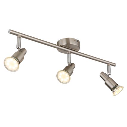 Globo - Світлодіодний точковий світильник 3xGU10/3W/230V