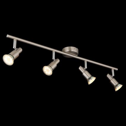 Globo - Світлодіодний точковий світильник 4xGU10/3W/230V